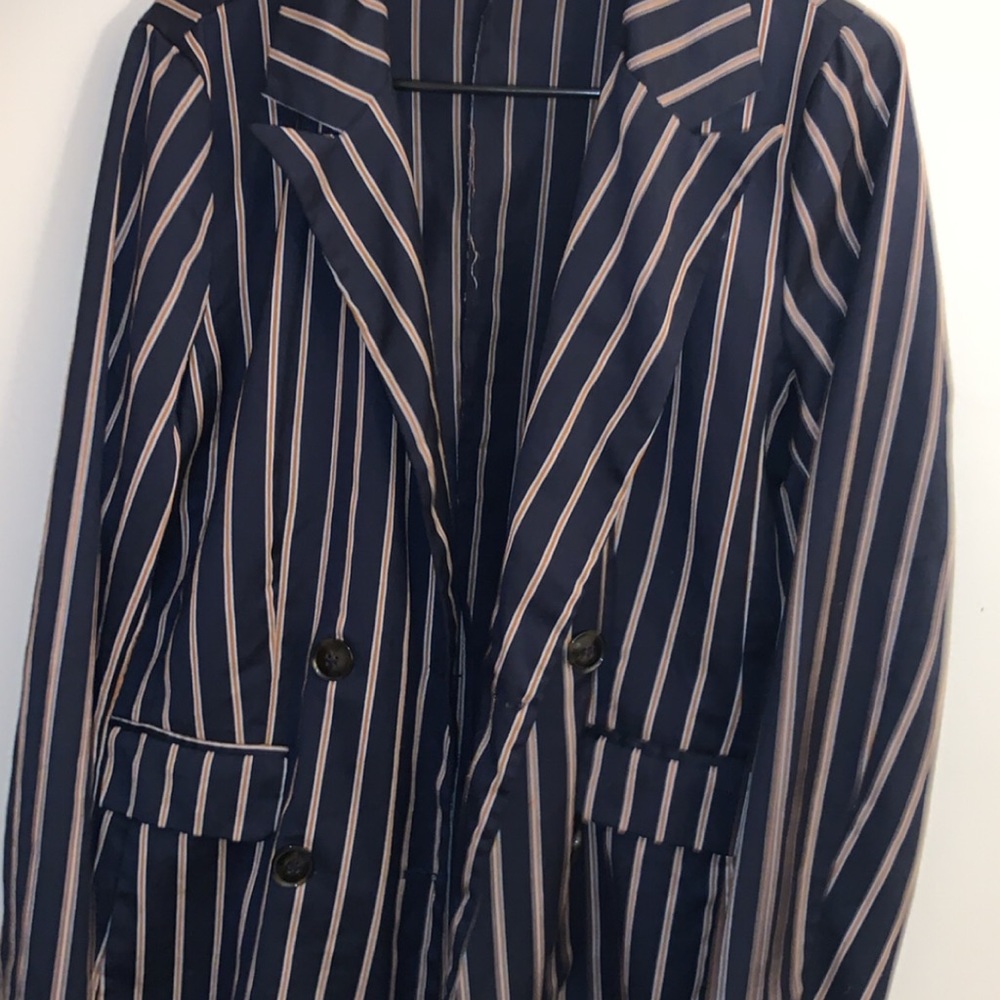 Striped Blazer